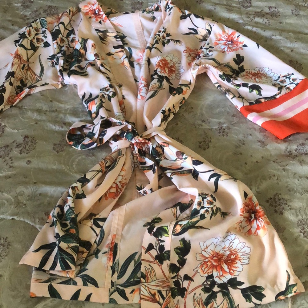 Floral kimono